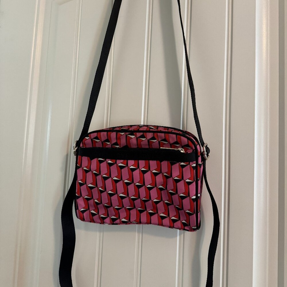 DVF for Target Pink Geometric Crossbody Bag